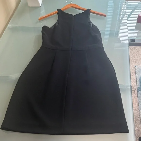 J. Crew Dress J. Crew Black Sheath Dress in Premium Crepe Size 4 - Picture 8 of 8
